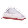 Палатка NATUREHIKE СLOUD UP 2 20D NH17T001-T 6927595730560 двухместная с ковриком серо-красная