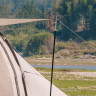 Стойки для тента NATUREHIKE NH22PJ040 алюминиевый сплав 1,7-2.0 м, 4 секции (2шт) черный 6927595708712
